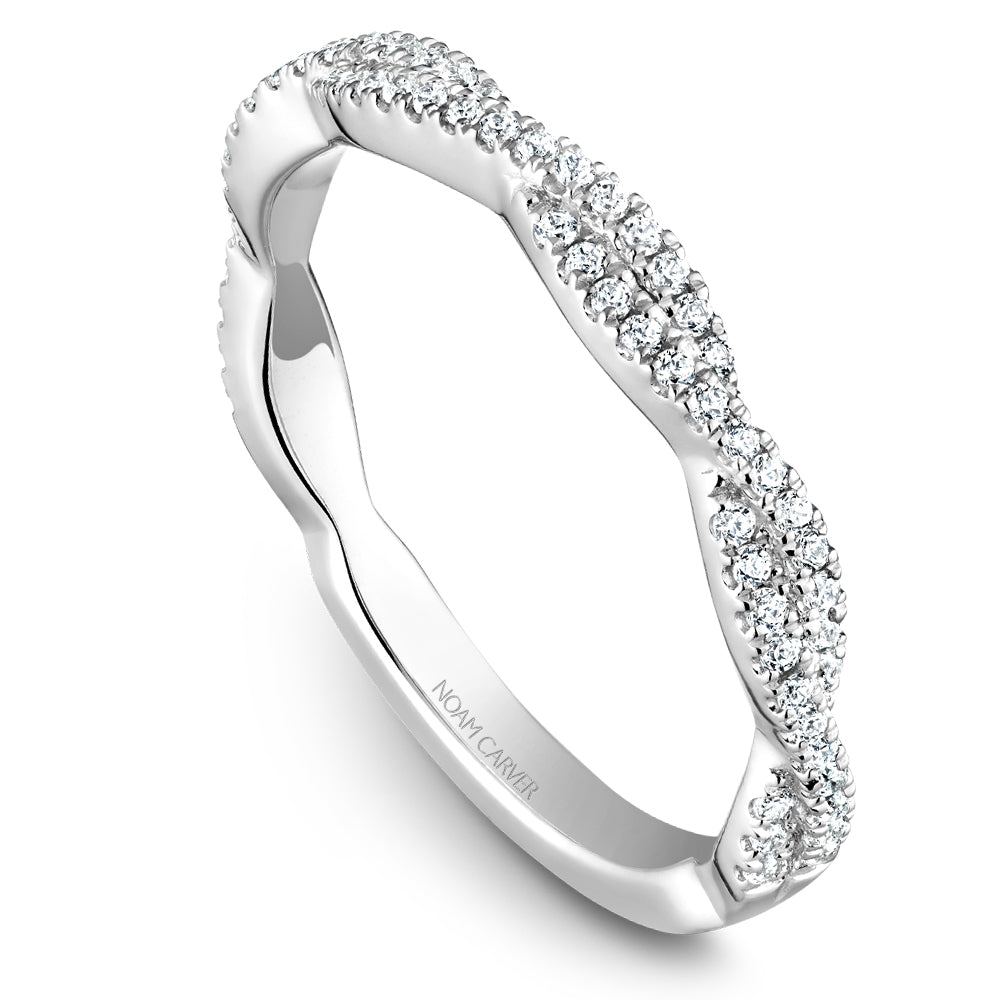 Noam Carver Stackable Platinum With 68 RD TCW 0.20ct