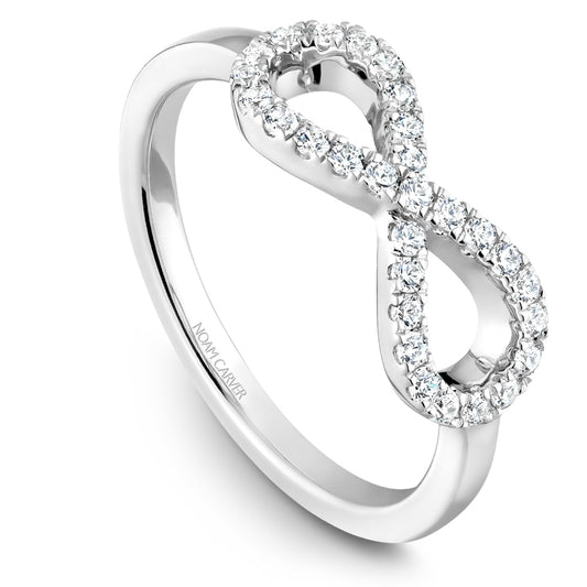 Noam Carver Stackable Platinum With 29 RD TCW 0.32ct
