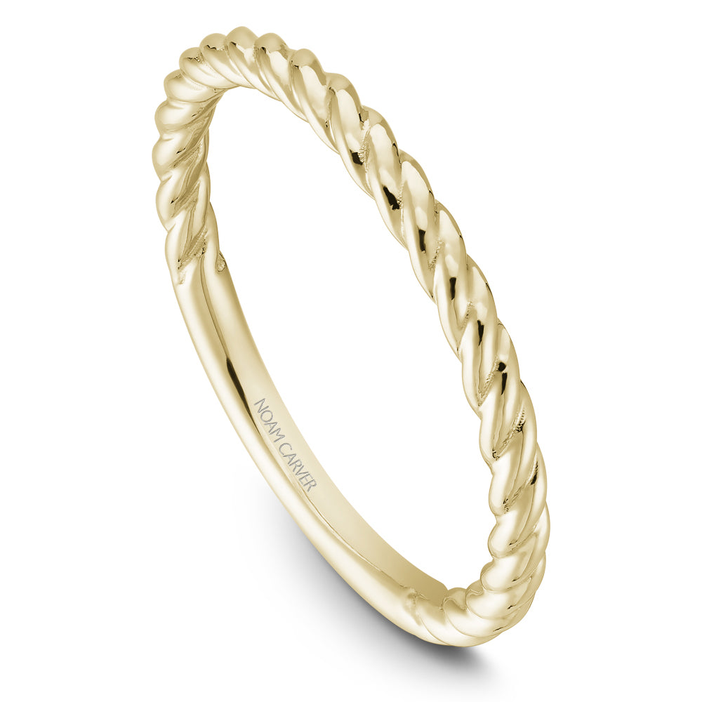 Noam Carver Stackable Yellow 18k Gold