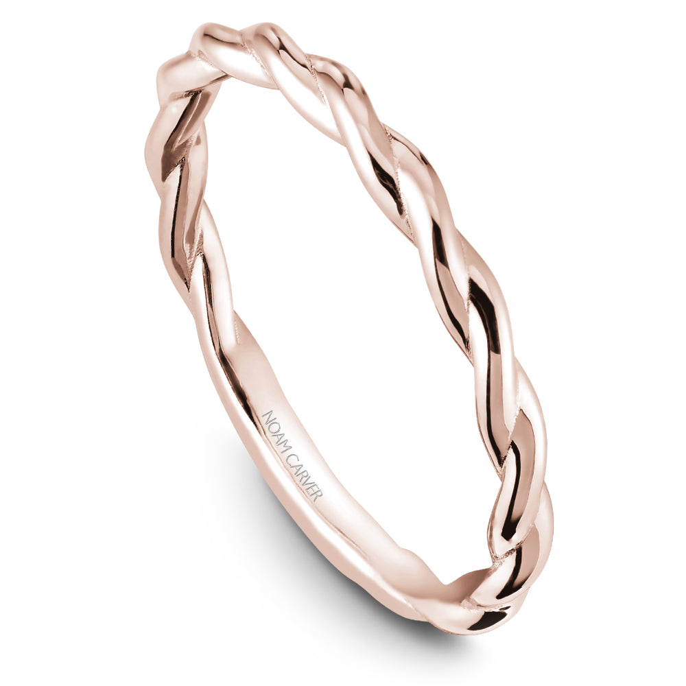 Noam Carver Stackable Rose 18k Gold