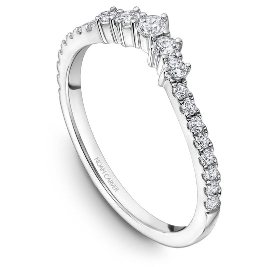 Noam Carver Stackable Platinum With 21 RD TCW 0.35ct