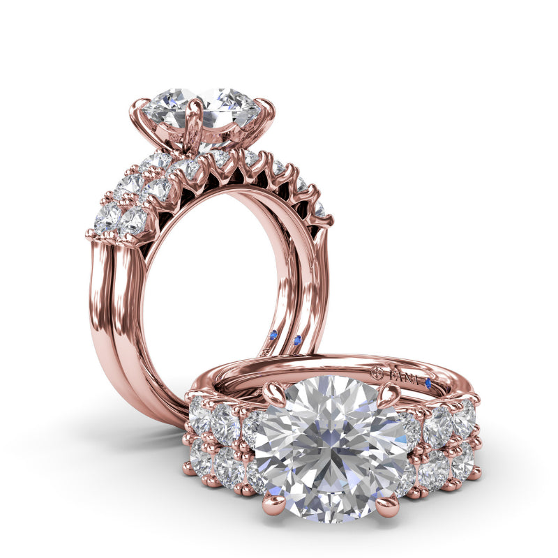 Fana Shimmering and Radiant Diamond Wedding Band