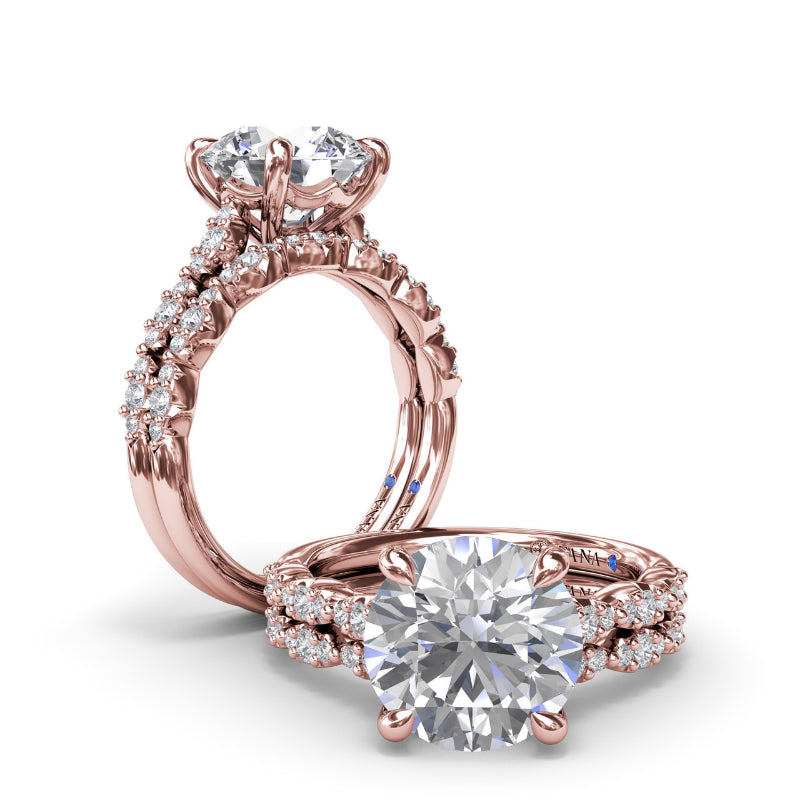 Fana Cluster Marquise Diamond Wedding Band