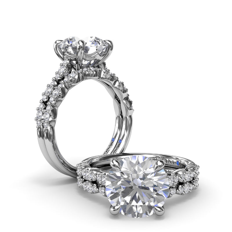 Fana Cluster Marquise Diamond Wedding Band