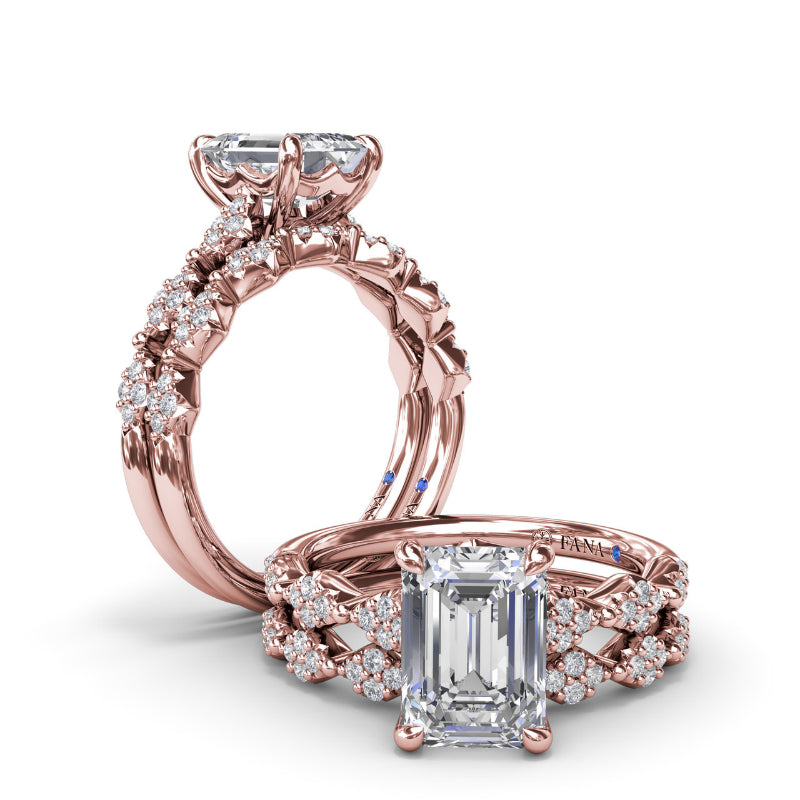 Fana Modern Vintage Diamond Band