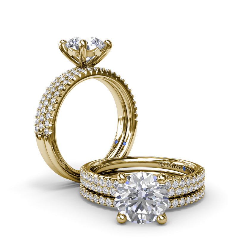 Fana Diamond Wedding Band
