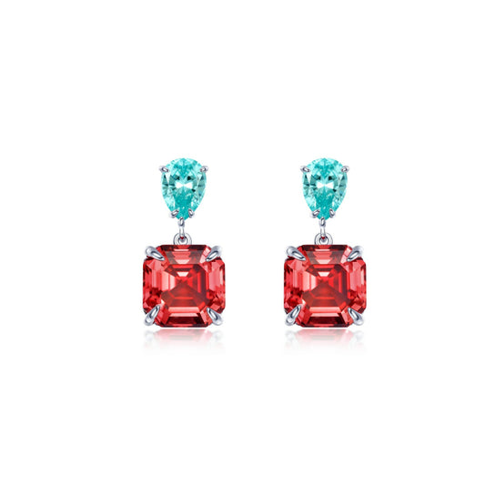 Lafonn Fancy Lab-Grown Sapphire Drop Earrings