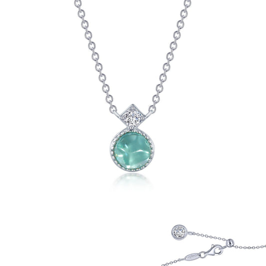 Lafonn Fancy Lab-Grown Sapphire Necklace