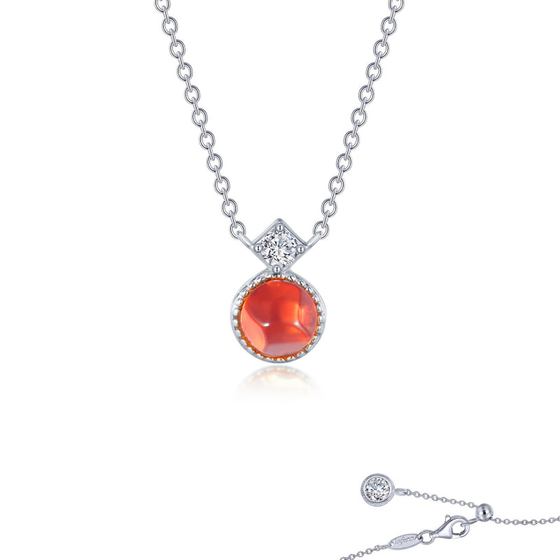 Lafonn Fancy Lab-Grown Sapphire Necklace