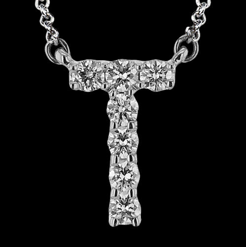 Simon G. Pendant 18k Gold (White) 0.23 ct Diamond