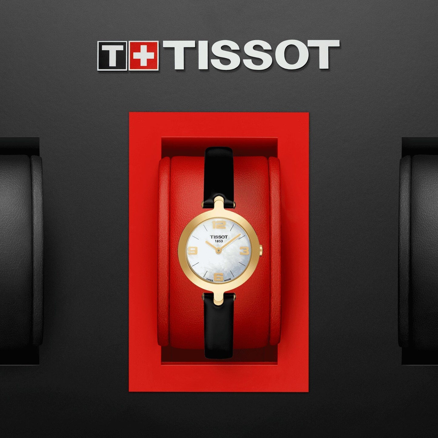 Tissot Flamingo (Leather, Black) Arabic And Indexes