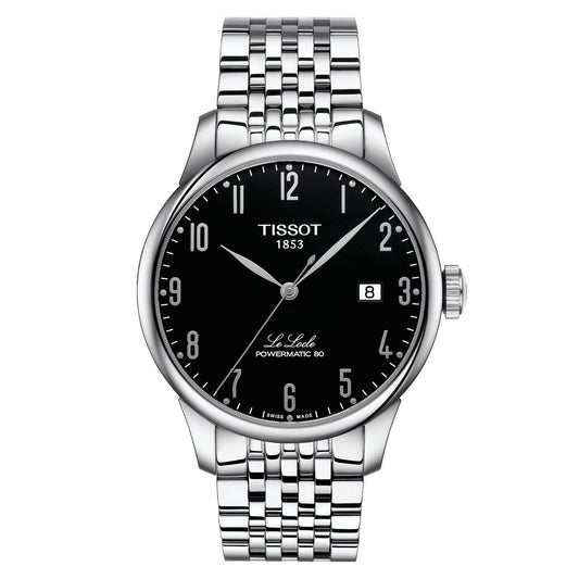 Tissot Le Locle Powermatic 80 (Stainless Steel, Grey) Arabic