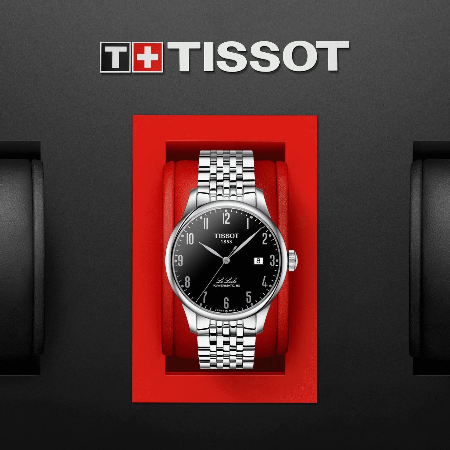 Tissot Le Locle Powermatic 80 (Stainless Steel, Grey) Arabic