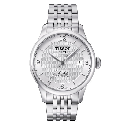 Tissot Le Locle Automatic Cosc (Stainless Steel, Grey) Arabic And Indexes