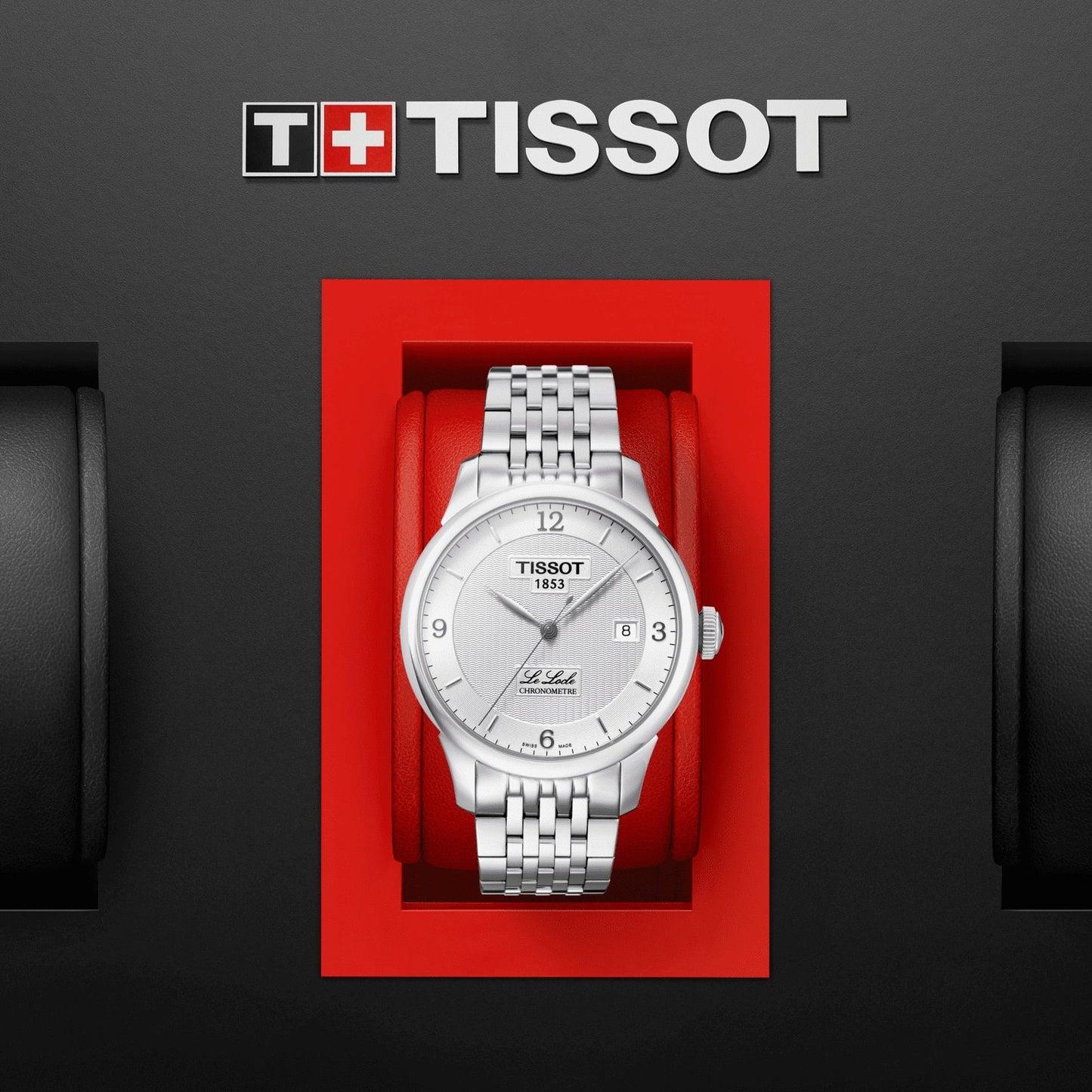Tissot Le Locle Automatic Cosc (Stainless Steel, Grey) Arabic And Indexes
