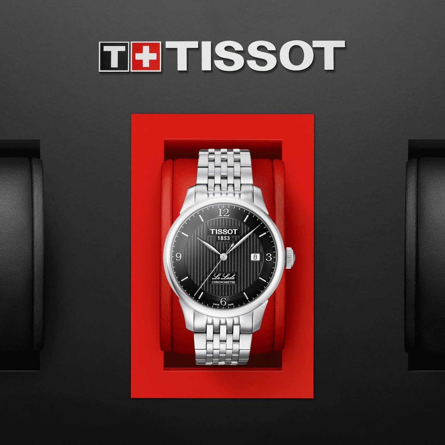 Tissot Le Locle Automatic Cosc (Stainless Steel, Grey) Arabic And Indexes