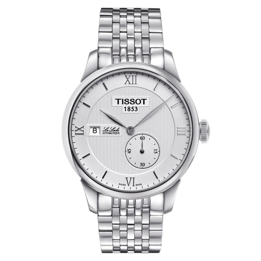 Tissot Le Locle Automatic Petite Seconde (Stainless Steel, Grey) Roman And Indexes