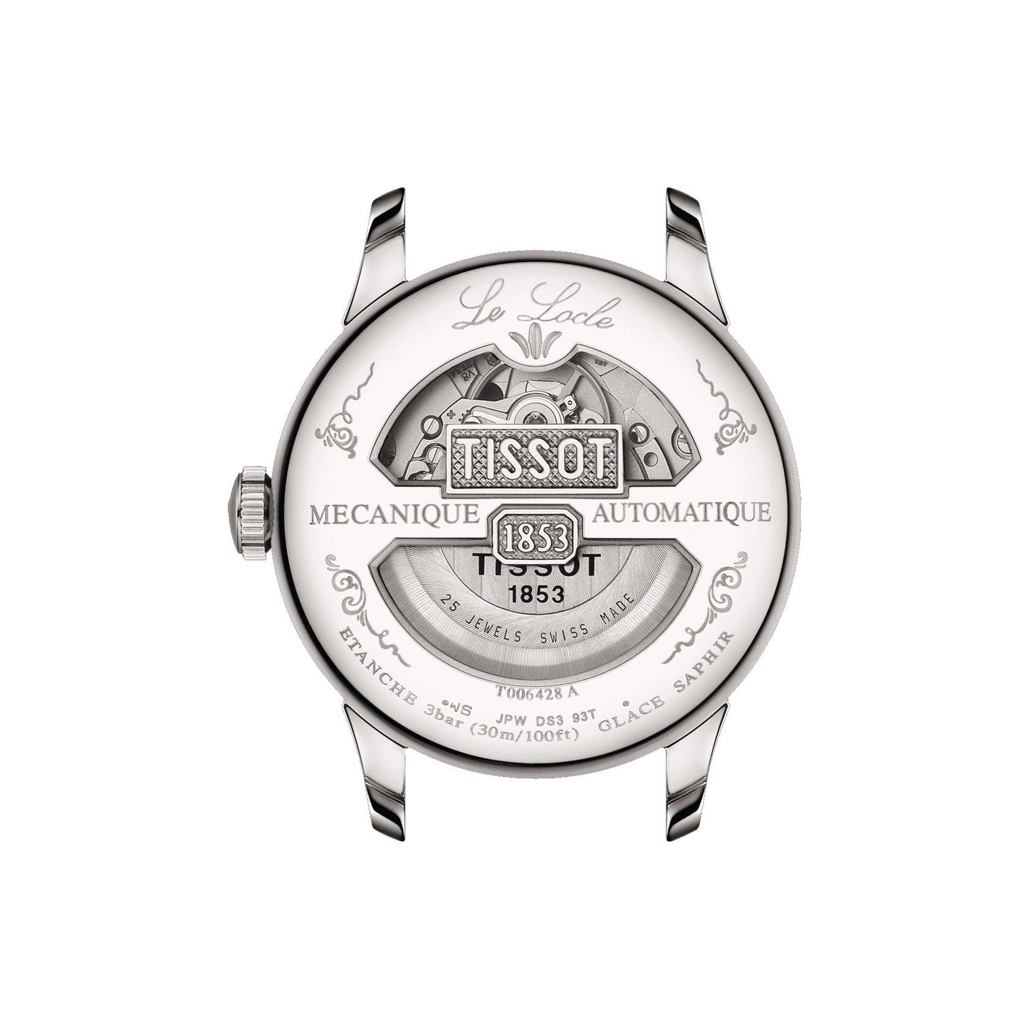 Tissot Le Locle Automatique Petite Seconde (Stainless Steel, Grey) Arabic