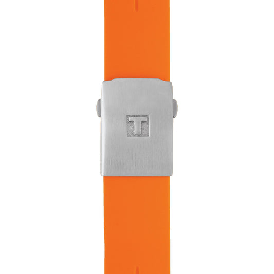 Tissot T-Touch Expert Stainless Steel (Silicone, Orange) Arabic And Indexes