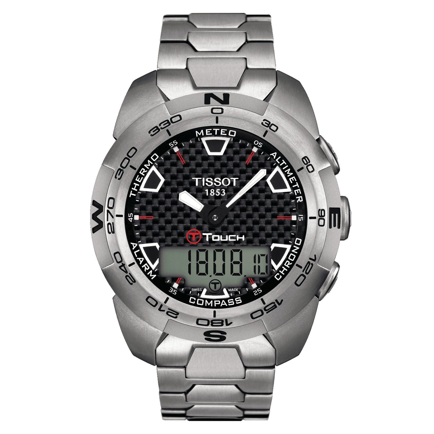 Tissot T-Touch Expert Titanium (Titanium, Grey) Indexes
