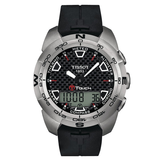 Tissot T-Touch Expert Titanium (Rubber, Black) Indexes