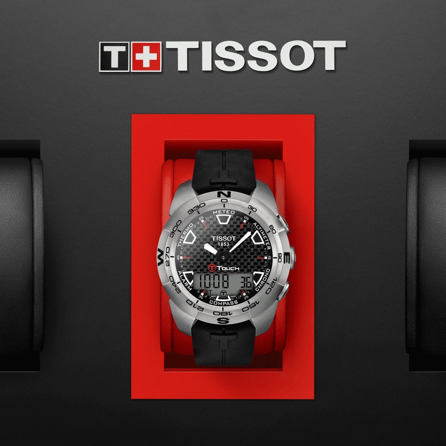 Tissot T-Touch Expert Titanium (Rubber, Black) Indexes