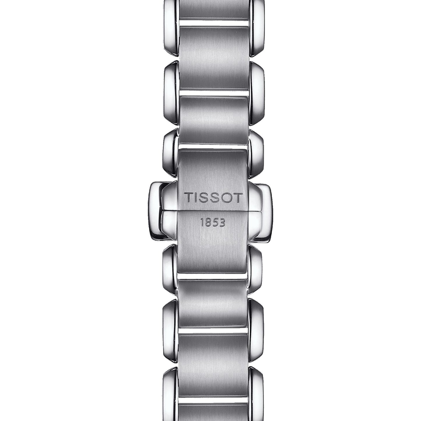 Tissot T-Wave Square (Stainless Steel, Grey) Indexes And Diamonds
