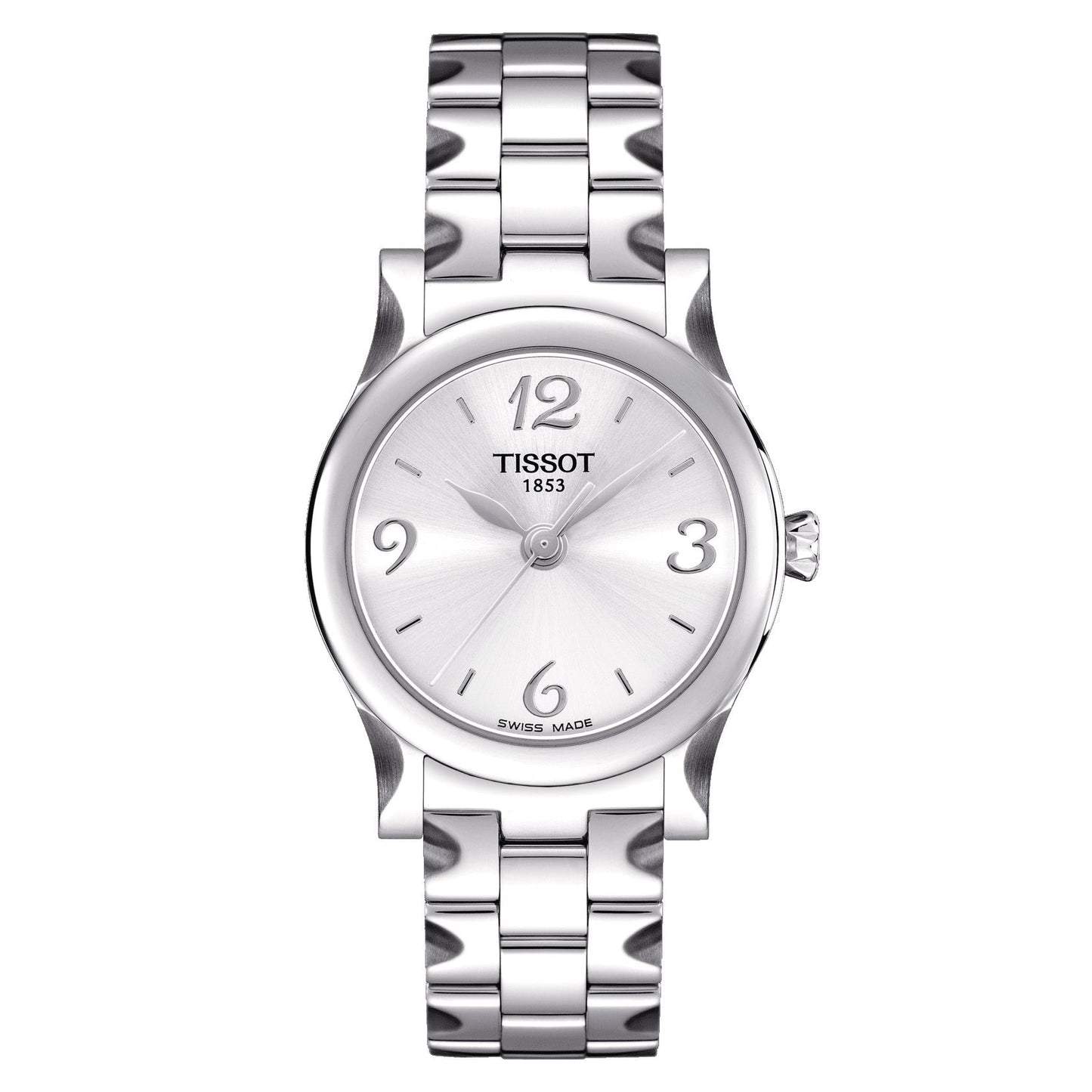 Tissot Stylis-T (Stainless Steel, Grey) Arabic And Indexes