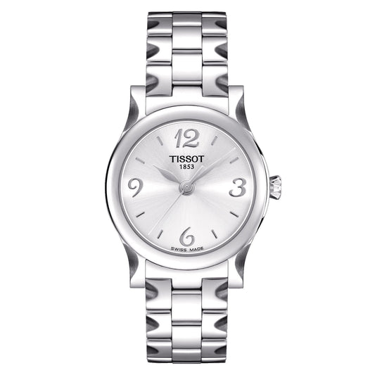 Tissot Stylis-T (Stainless Steel, Grey) Arabic And Indexes