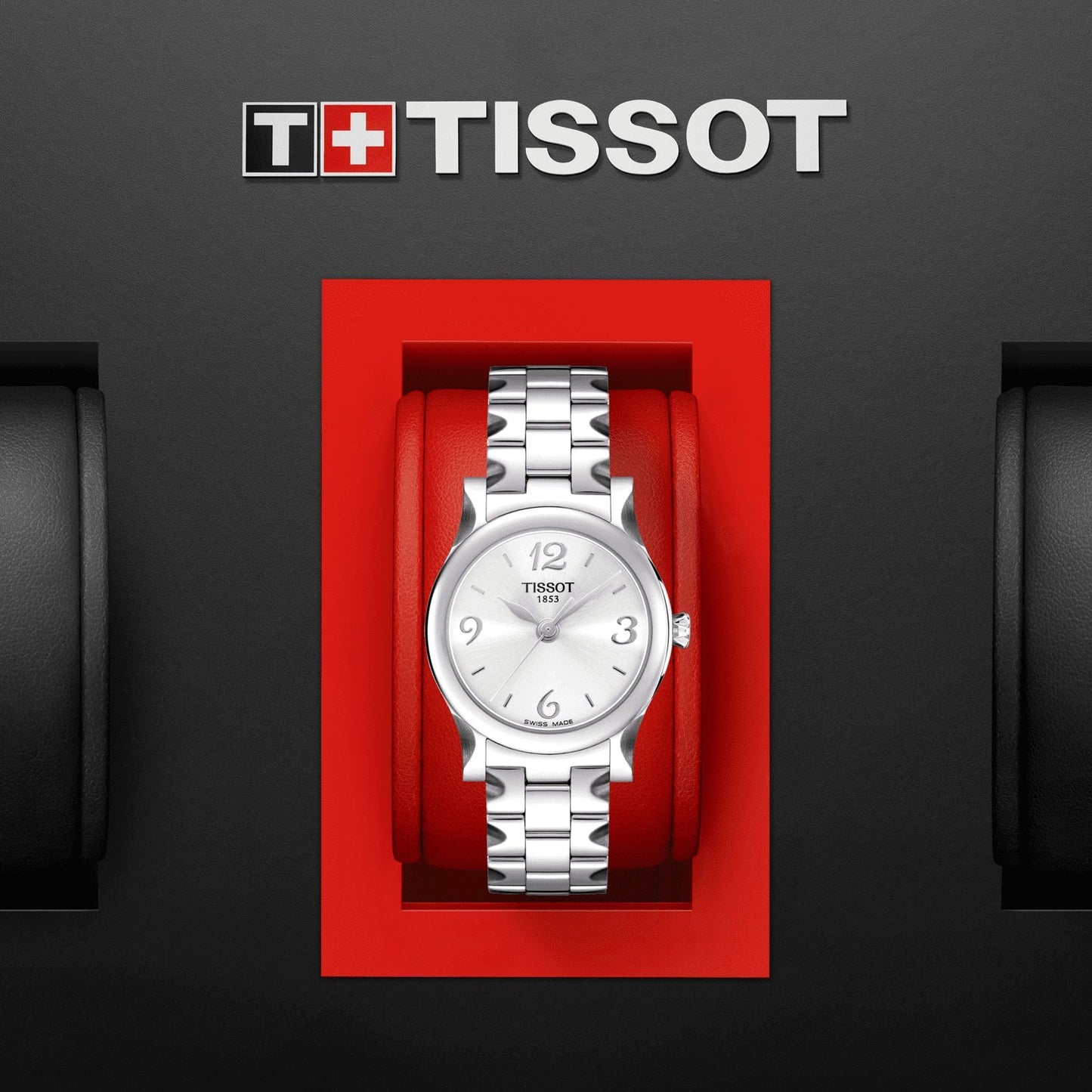 Tissot Stylis-T (Stainless Steel, Grey) Arabic And Indexes