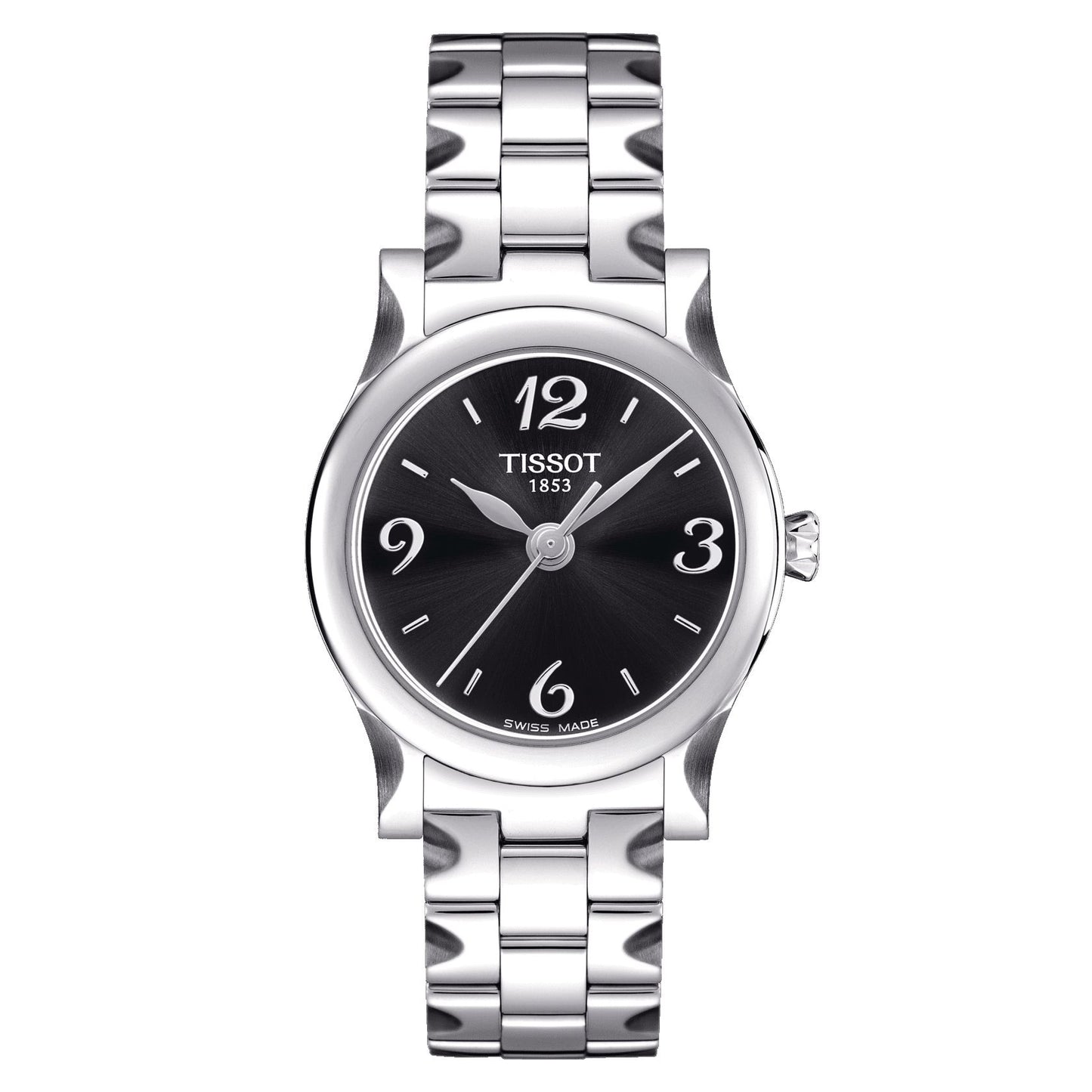 Tissot Stylis-T (Stainless Steel, Grey) Arabic And Indexes