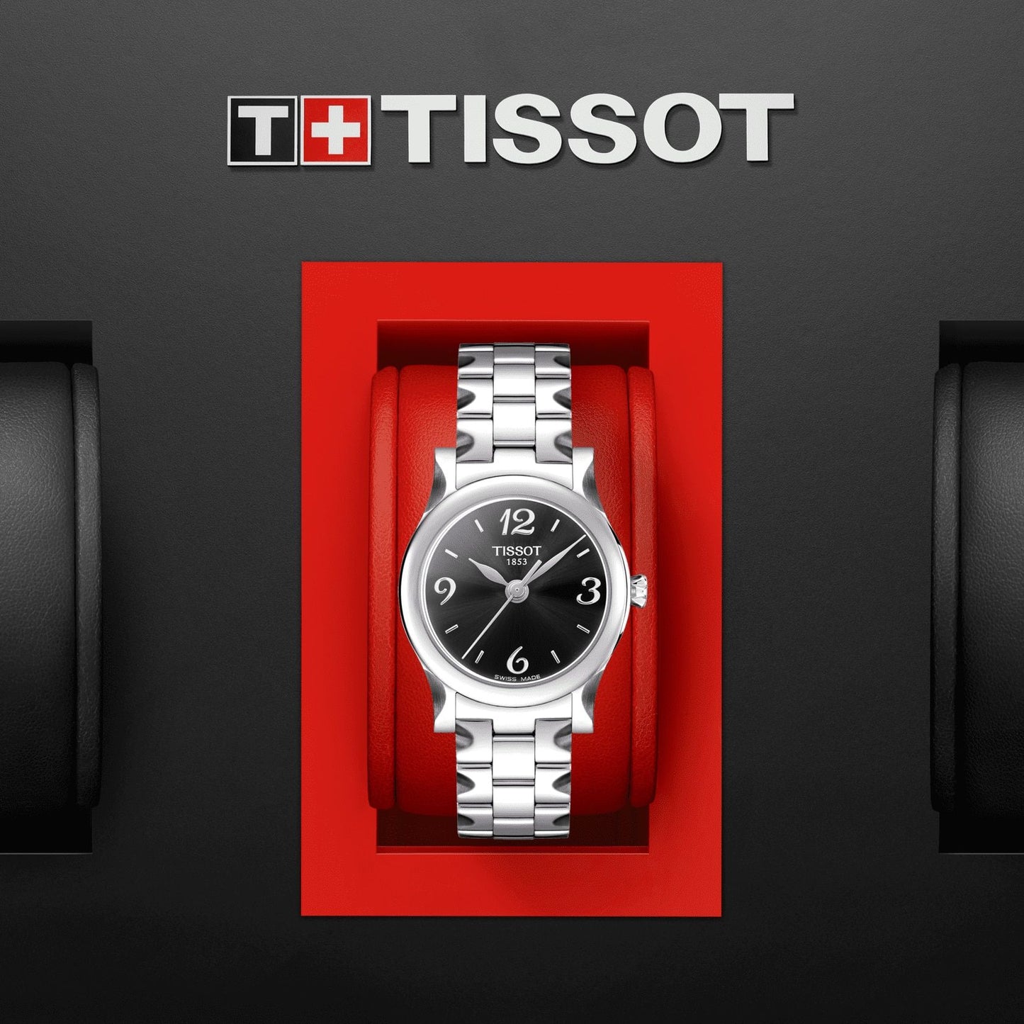 Tissot Stylis-T (Stainless Steel, Grey) Arabic And Indexes