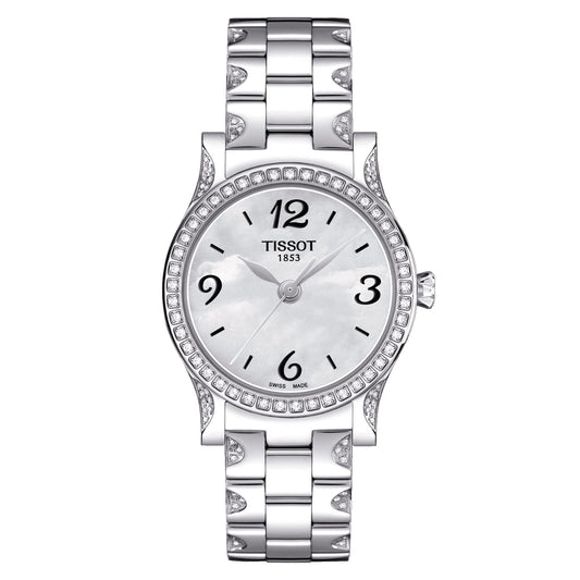 Tissot Stylis-T (Stainless Steel, Grey) Arabic And Indexes