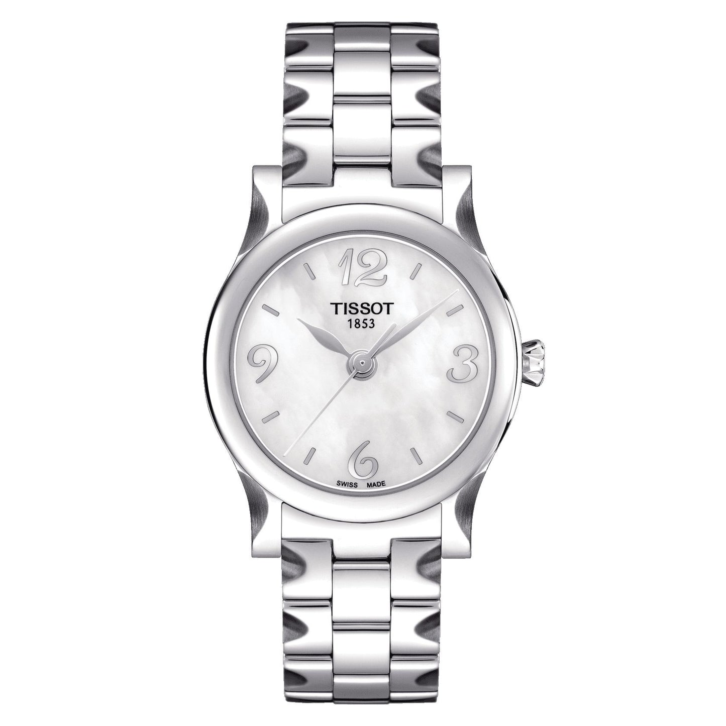Tissot Stylis-T (Stainless Steel, Grey) Arabic And Indexes