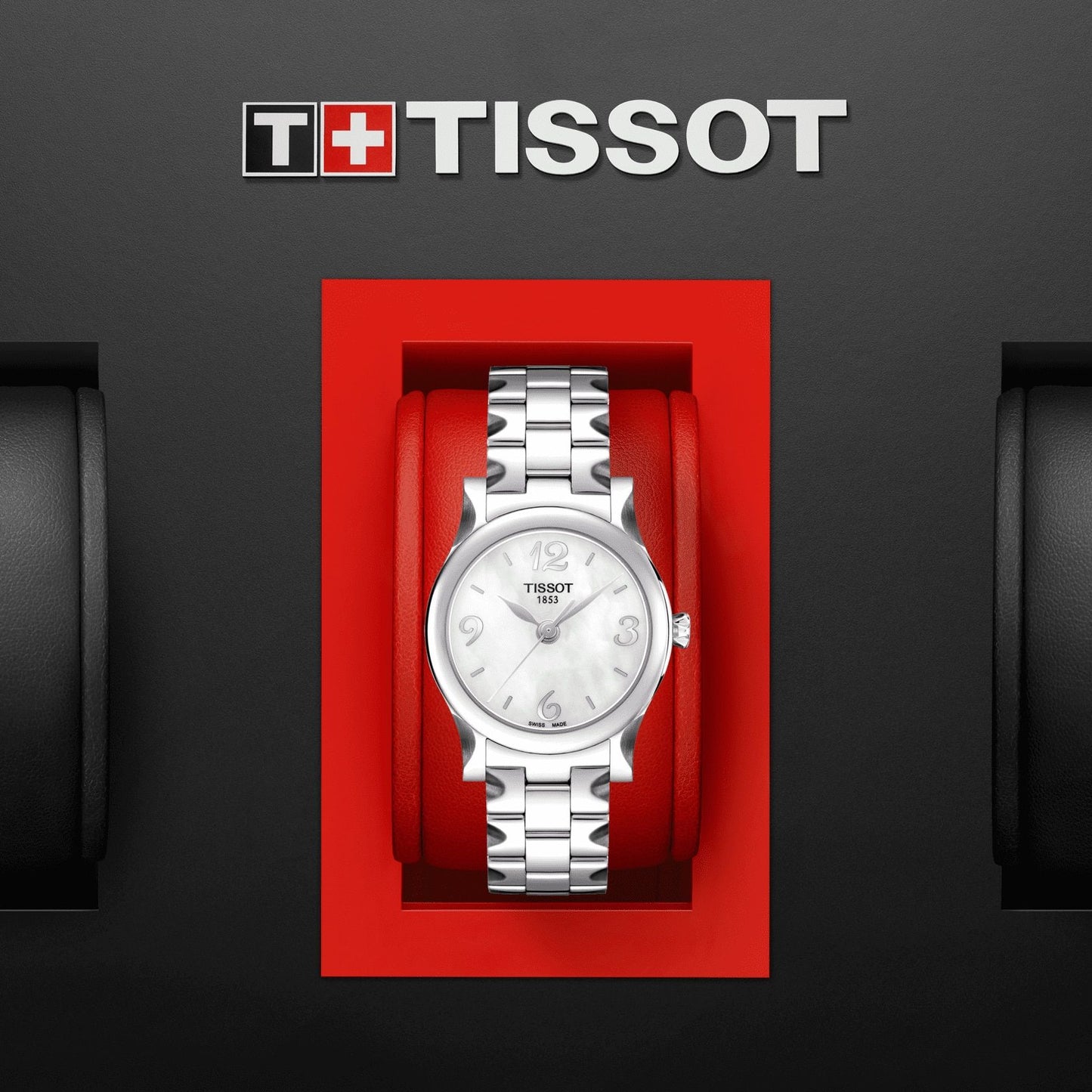 Tissot Stylis-T (Stainless Steel, Grey) Arabic And Indexes