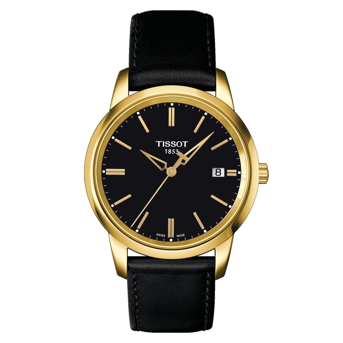 Tissot Classic Dream (Leather, Black) Roman