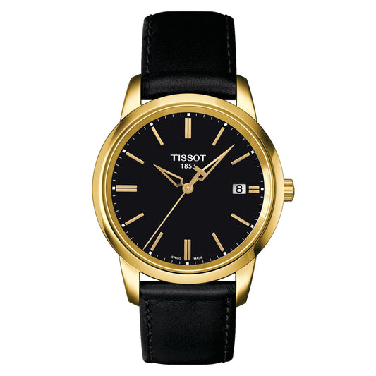 Tissot Classic Dream (Leather, Black) Roman