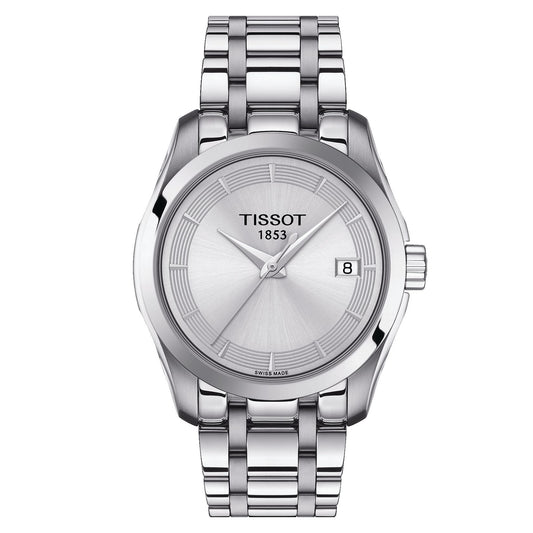 Tissot Couturier Lady (Stainless Steel, Grey) Indexes