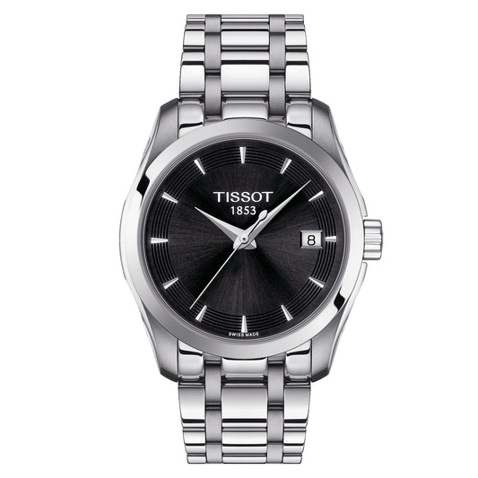 Tissot Couturier Lady (Stainless Steel, Grey) Indexes