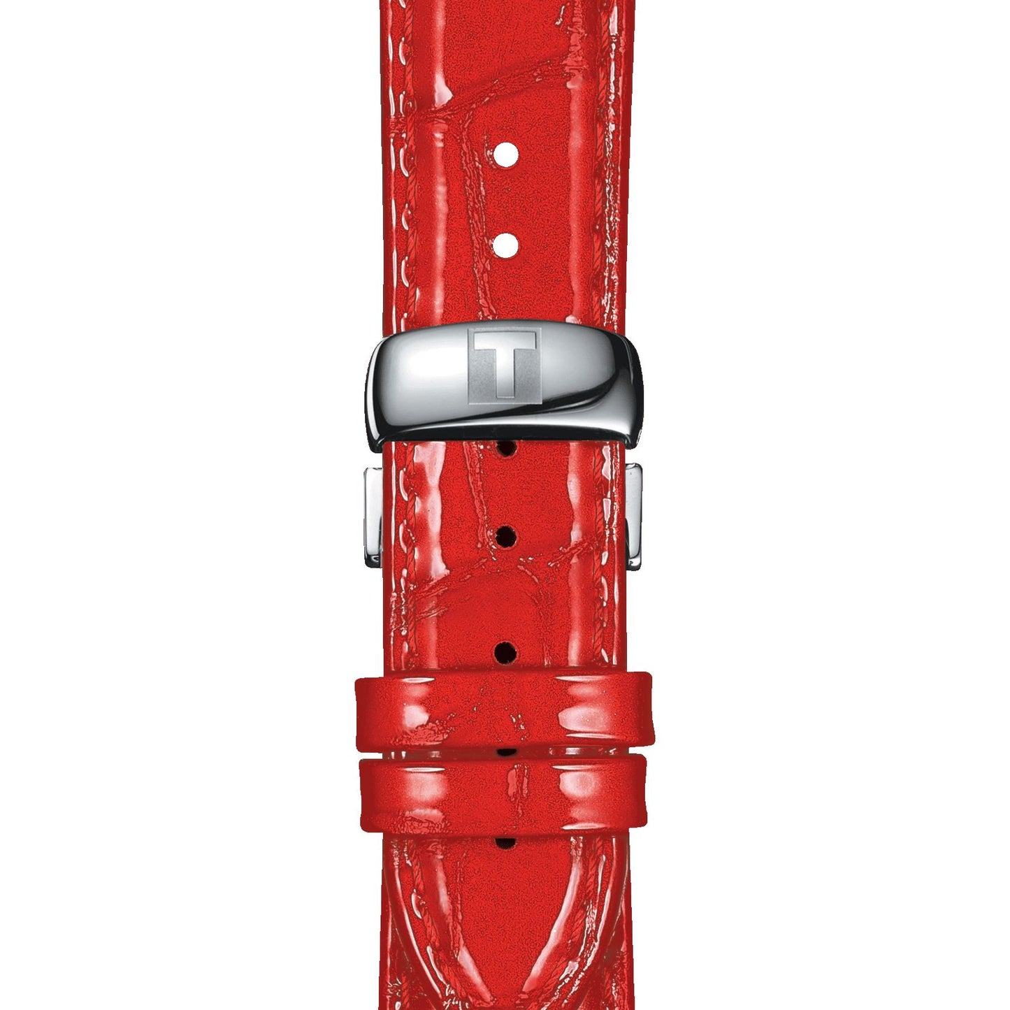 Tissot Couturier Lady (Leather, Red) Indexes
