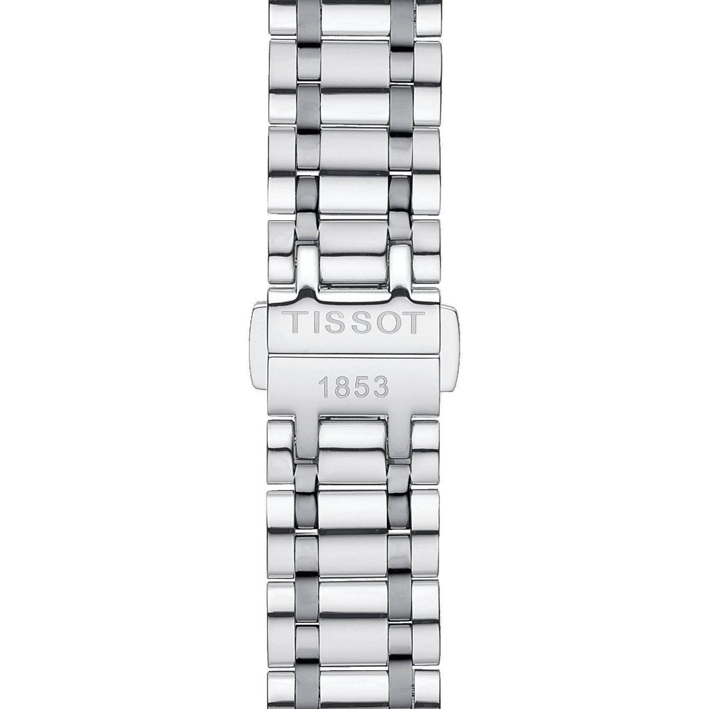 Tissot Couturier Secret Date Lady (Stainless Steel, Grey) Indexes