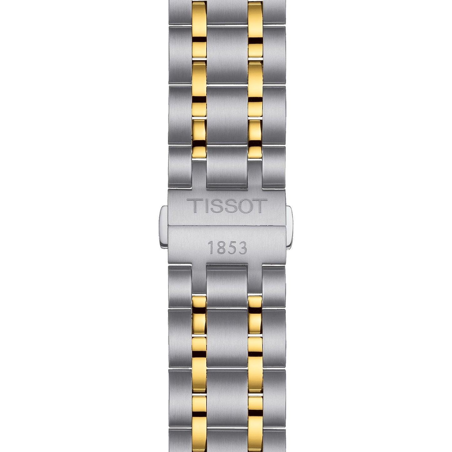 Tissot Couturier Powermatic 80 (Stainless Steel, Grey/Yellow Gold 1N14) Indexes