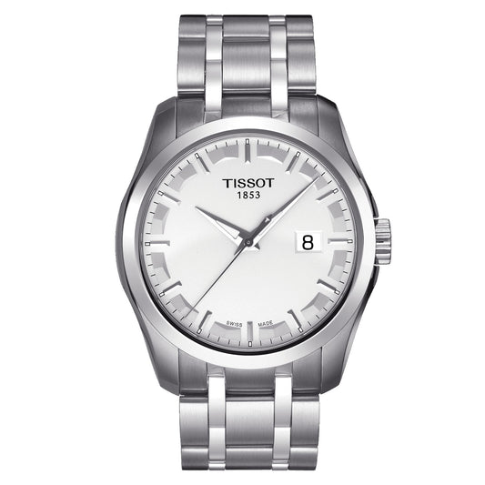 Tissot Couturier (Stainless Steel, Grey) Indexes