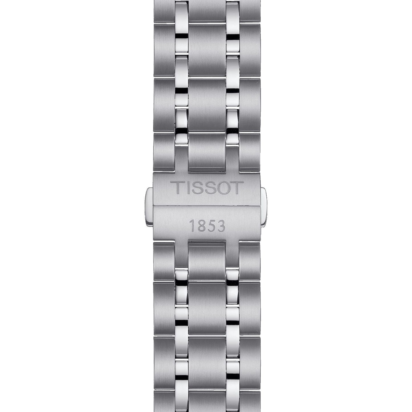 Tissot Couturier Secret Date Chinese Calendar (Stainless Steel, Grey) Indexes