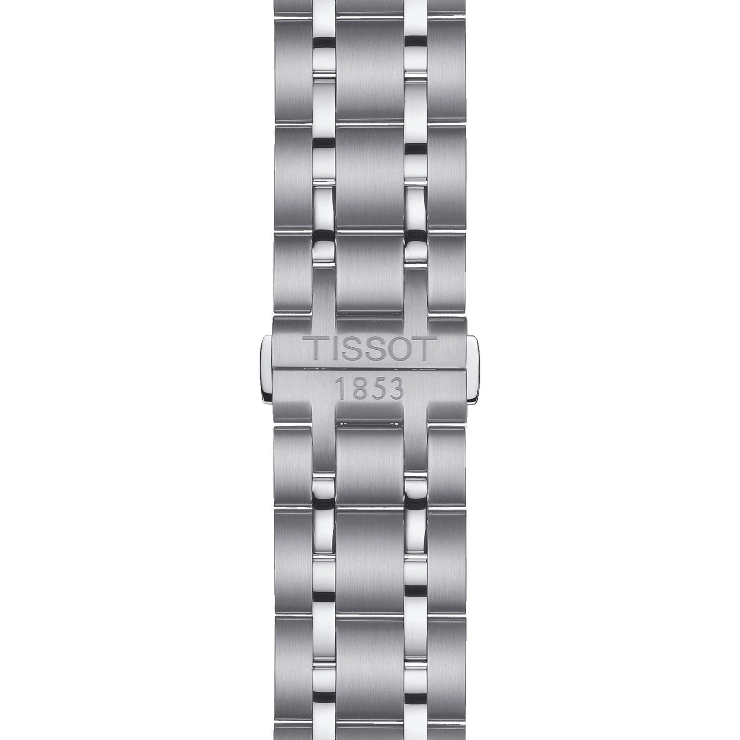 Tissot Couturier Chronograph (Stainless Steel, Grey) Indexes