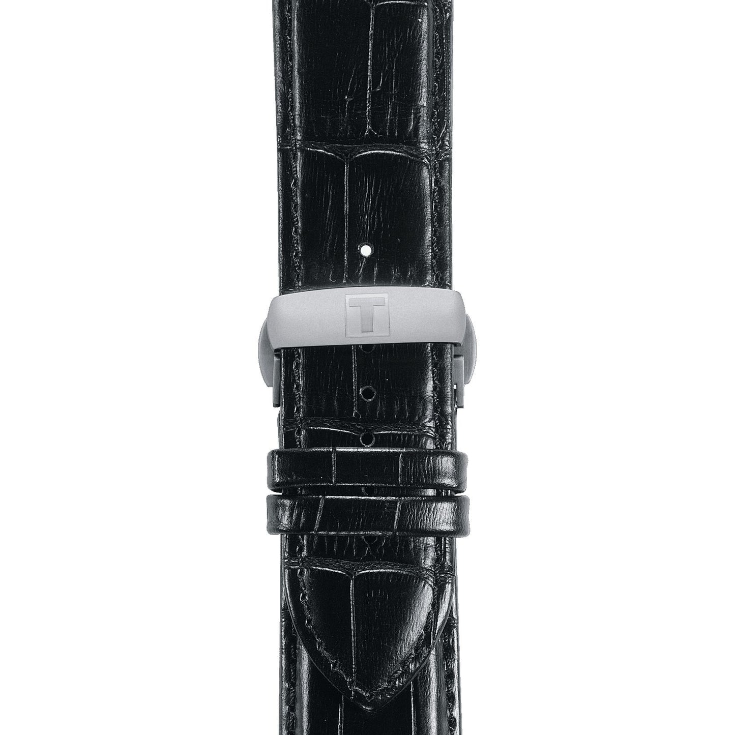 Tissot Couturier Automatic Chronograph (Leather, Black) Indexes