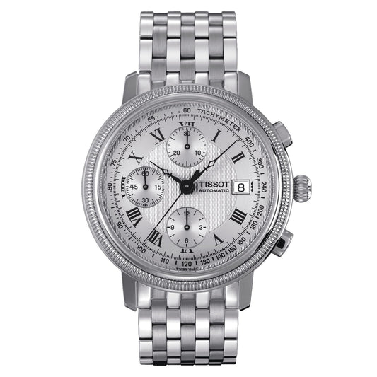 Tissot Bridgeport Automatic Chronograph Valjoux (Stainless Steel, Grey) Roman