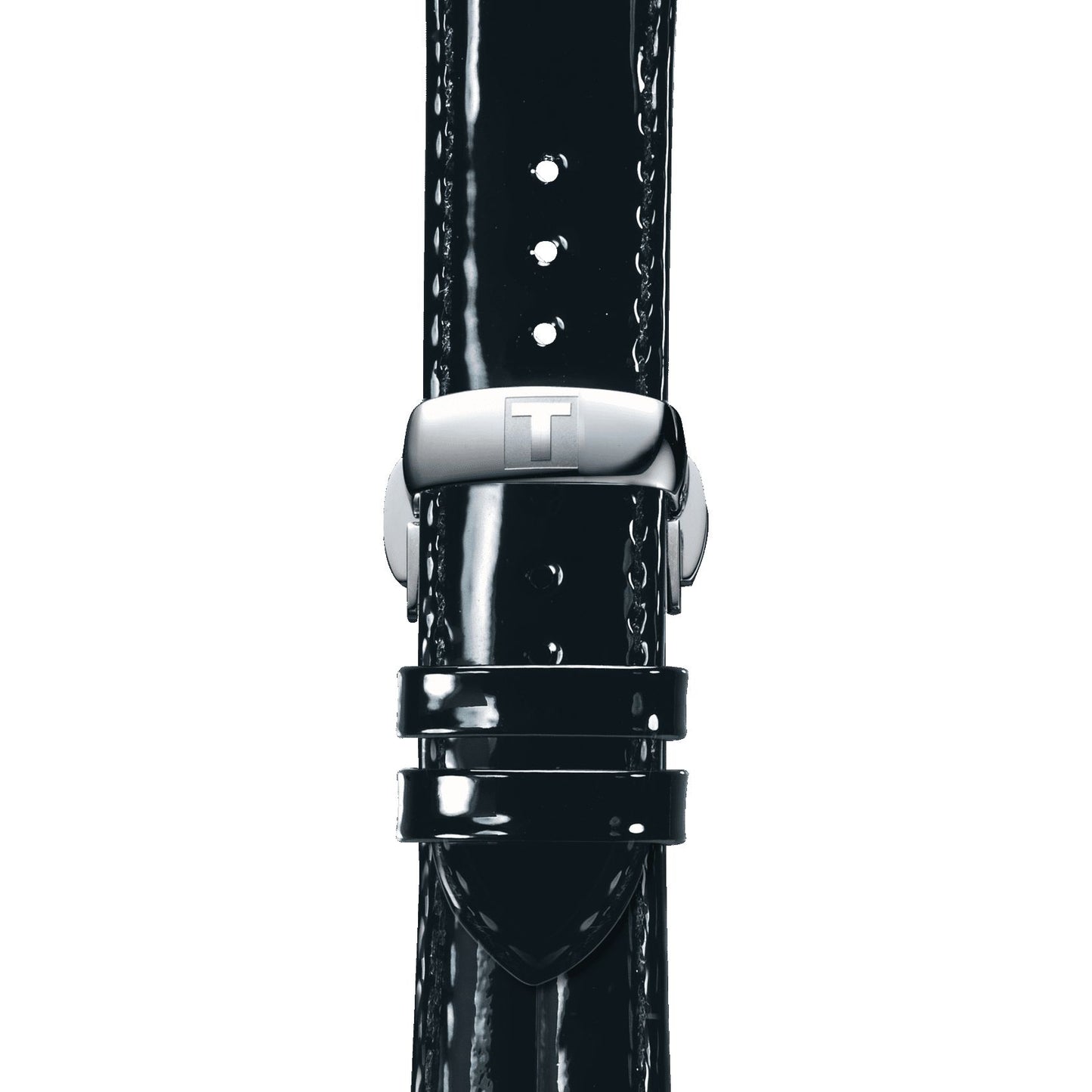 Tissot T-Touch II Titanium Lady (Leather, Black) Diamonds