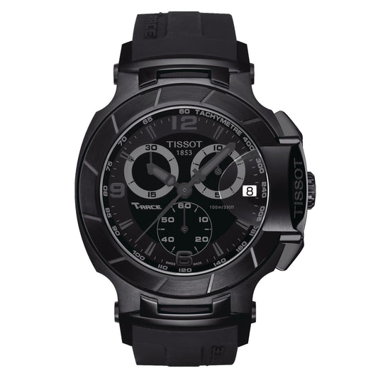 Tissot T-Race Chronograph (Rubber, Black) Arabic And Indexes