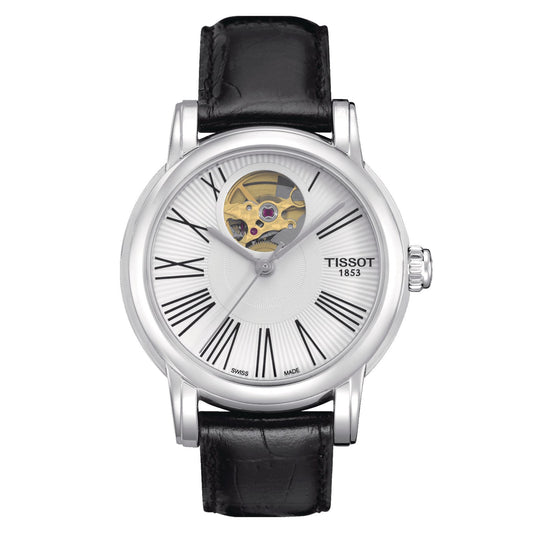 Tissot Lady Heart Automatic (Leather, Black) Roman